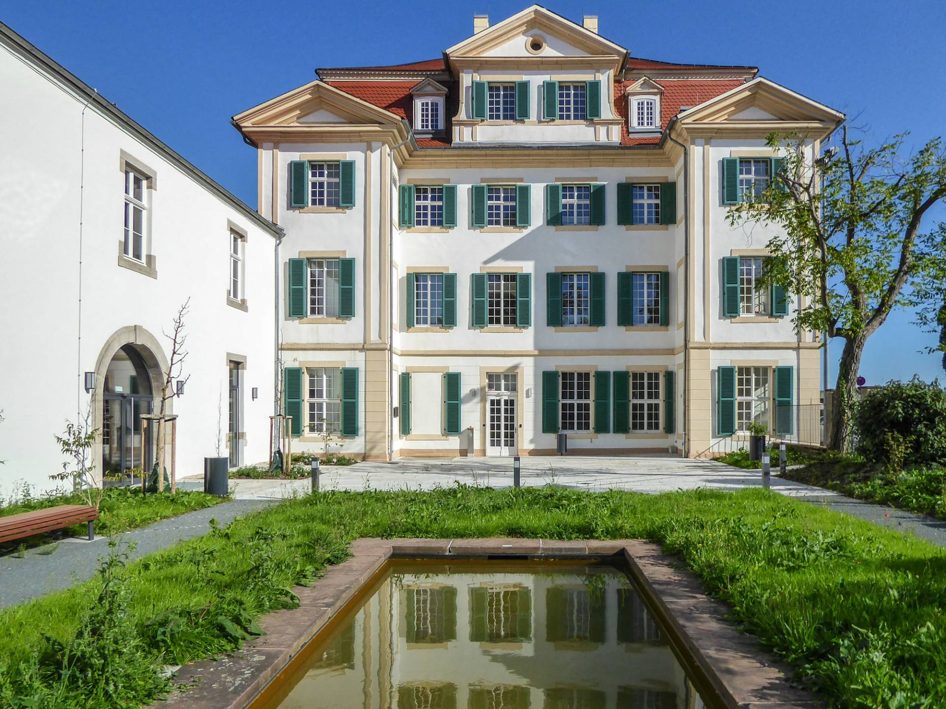 Palais Bellevue vom Garten aus